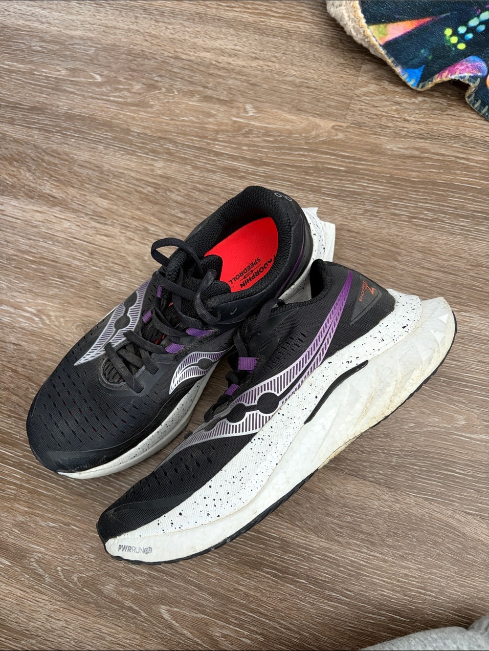 Saucony Endorphin Speed 4 Women's Black & Purple Running Shoes